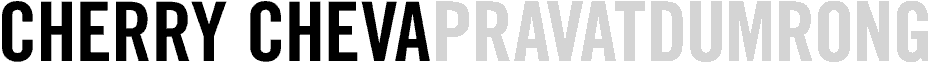 CHERRY CHEVAPRAVATDUMRONG